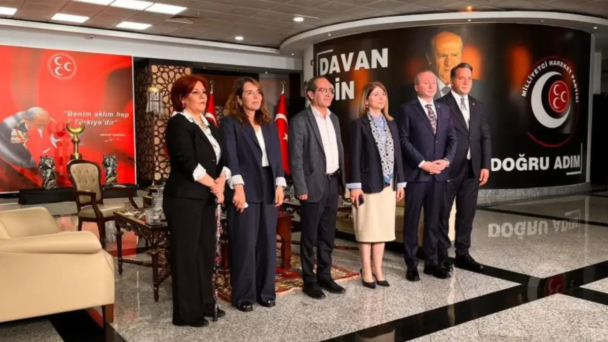 DEM Parti, MHP’ye bayram ziyaretinde bulundu
