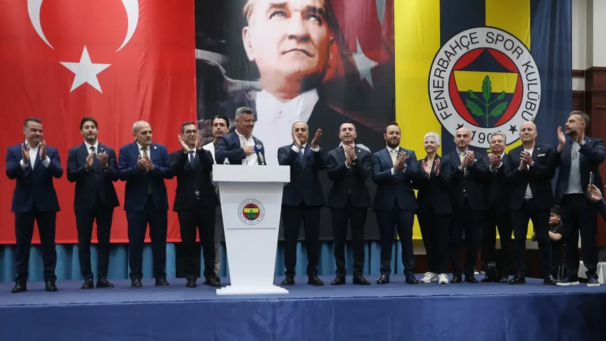 Fenerbahçe’de bayramlaşma töreni yapıldı