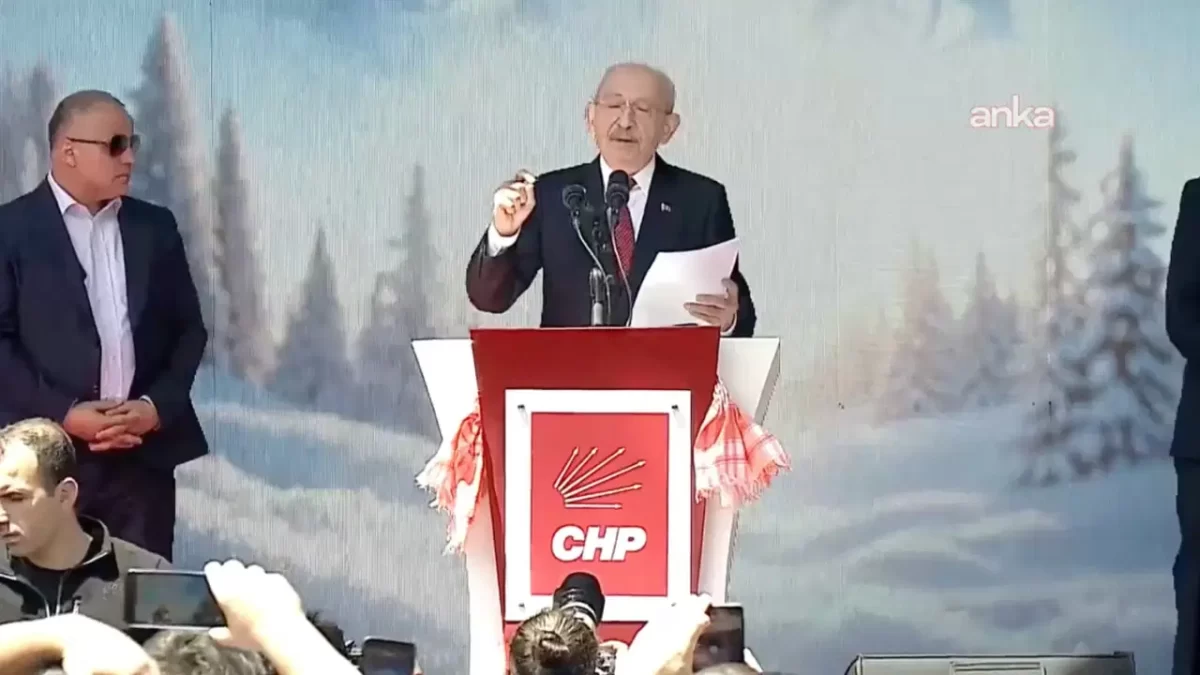 CHP Genel Merkezi’nde ‘Halkla Bayramlaşma’ programı… Kılıçdaroğlu kürsüde: ‘Ben hesap soracağım! Herkes bunu bilsin’