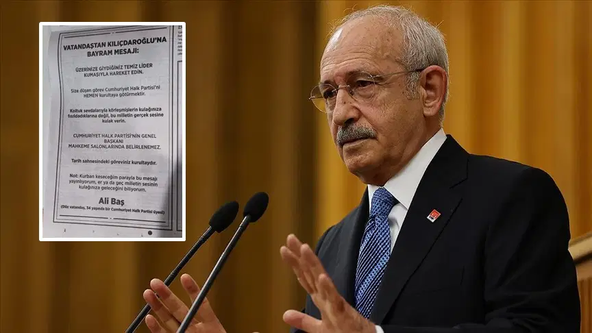 Yurttaş sesini Kılıçdaroğlu’na duyurabilmek için gazeteye ilan verdi: ‘Kurban keseceğim parayla…’