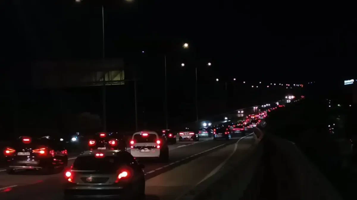 Tekirdağ-İstanbul yolunda dönüş yoğunluğu: Akşam saatlerinde zirve yaptı