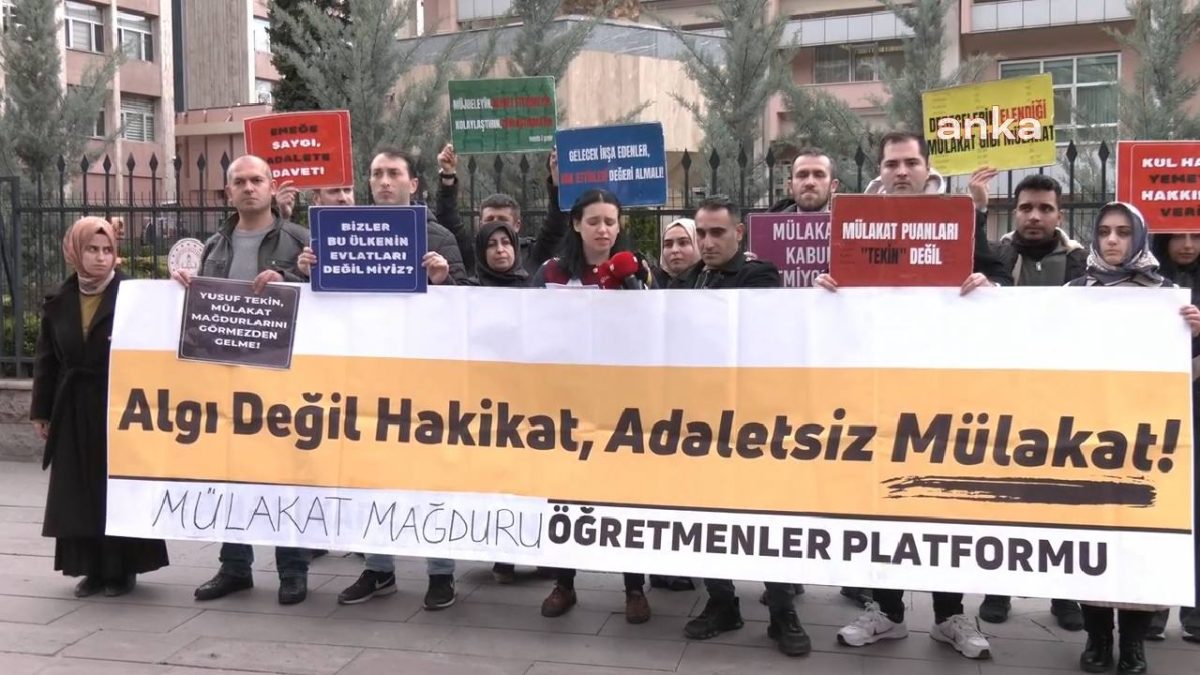 Mülakat mağduru öğretmen isyan etti: ‘Bizler sizin oyuncağınız mıyız?’