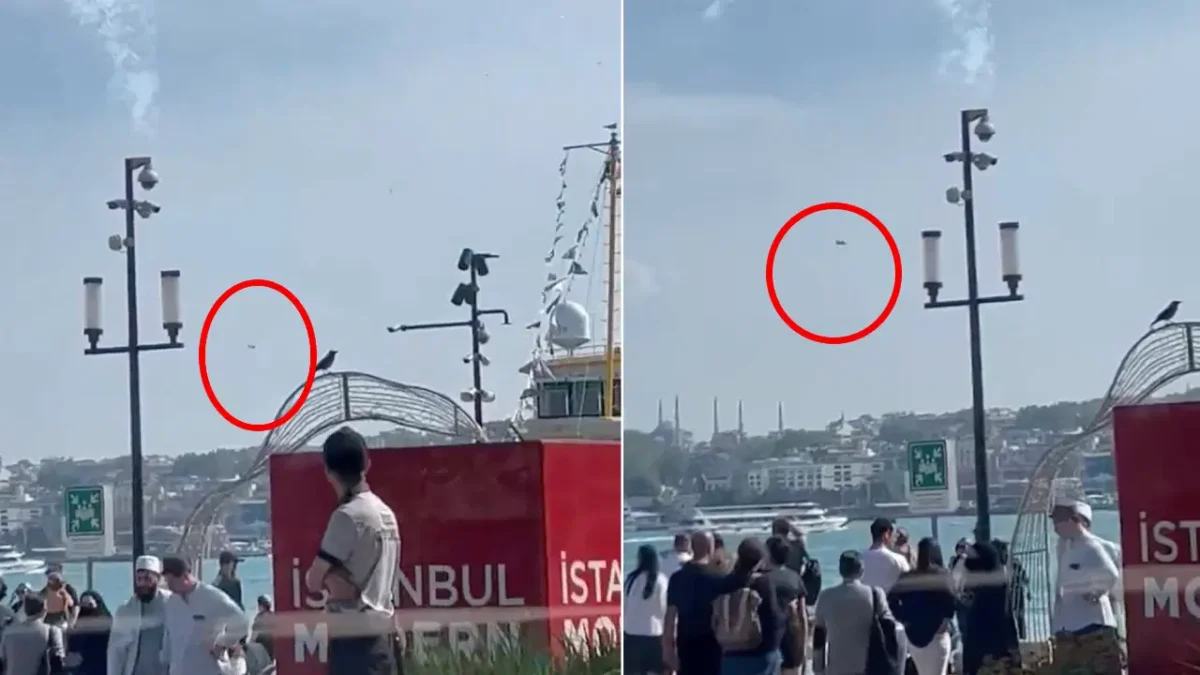 İstanbul semalarında jet sesleri: Sosyal medyada gündem oldu