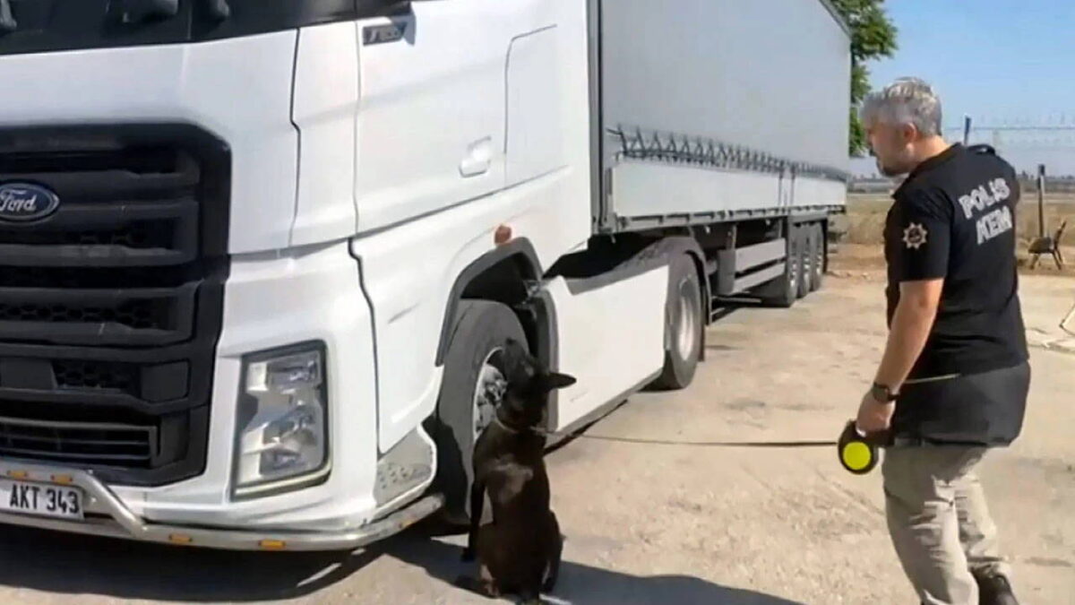 TIR’da yatağın altından 12 milyon 600 bin TL’lik uyuşturucu çıktı